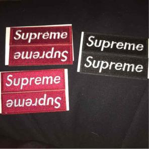 Supreme Patches Iron On Adhesive