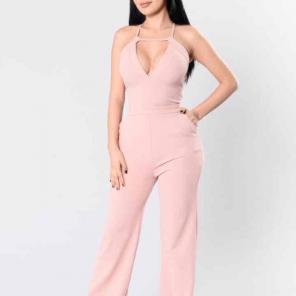 Pink jumpsuit