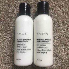 Avon Eye Makeup Remover Lotion Set of 2