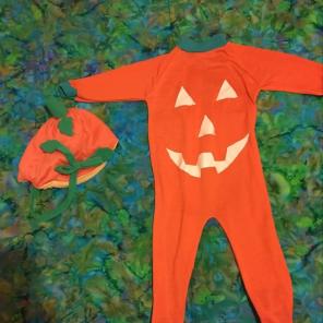 12 Mos Pumpkin Halloween Outfit