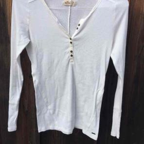 Hollister Soft White Henley