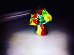 Rasta Mushroom Incense Burner