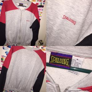 Vintage Spalding Zip Up Jacket