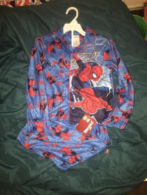 NWT Boys Spider-Man Pajamas Size 8