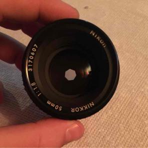 Nikon Nikkor 50mm 1:1.8