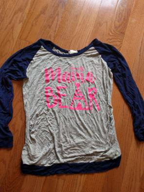 Maternity Mamma Bear Shirt