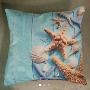 Starfish Decor Pillow Case