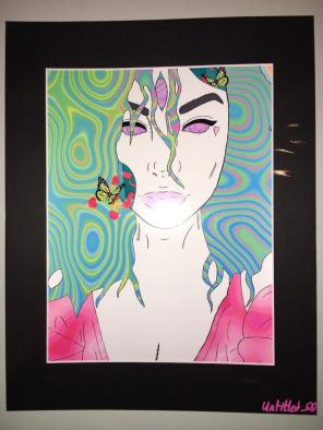 Psychedelic Mother Nature Print