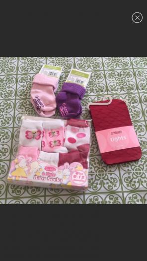 0-6 Months Socks And Tights