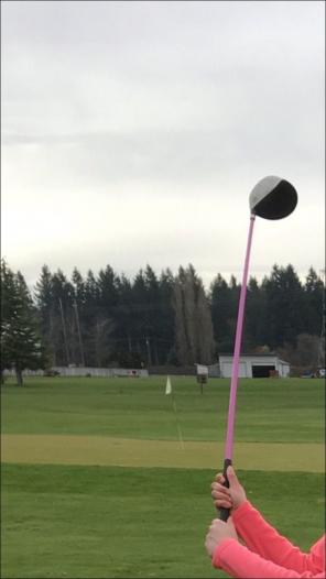Pink Tour Edge Junior Golf Clubs