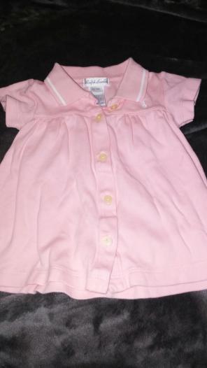 Ralph Lauren pink 0-3 month dress