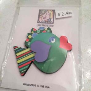 Liane Fried Signed Artist magnet NWT