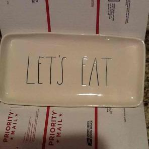 Rae Dunn lets eat platter