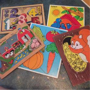 Vintage Playskool & Fisher Price Puzzles