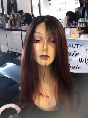 Thick Auburn Color 350 Ombré Wig