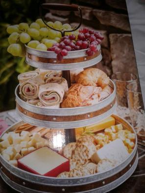 Copper-Branded 3-Tier Serving Stand