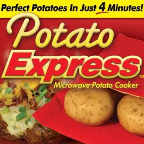 BUNDLE Microwave potatoes + pillow