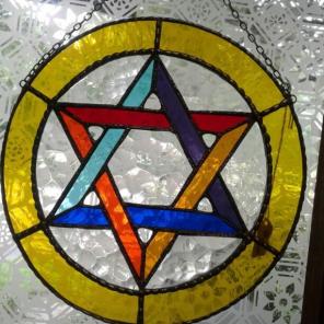 Jewish Stained Glass
