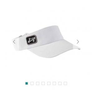 Brand new White Sligo golf visor