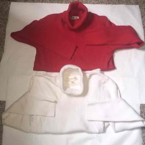 Bundle of two turtleneck sweaters