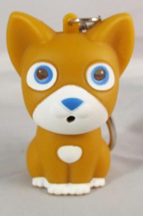 Cat LED Meowing Keyring