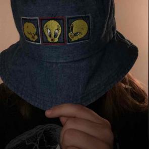 Vintage Denim Buckethat