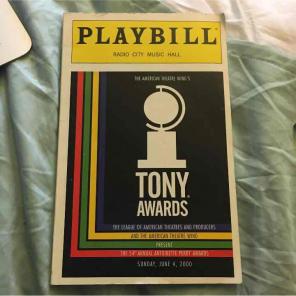 2000 Official Tony Awards Playbill