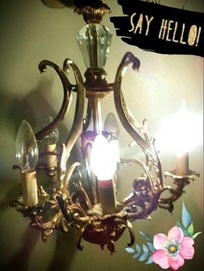 Antique chandelier