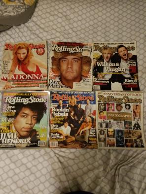 6 Issues of the Rolling Stone