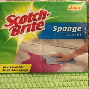 12 Scotch-Brite Sponge Cloths
