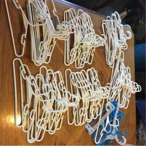 Children's hangers closet clothes