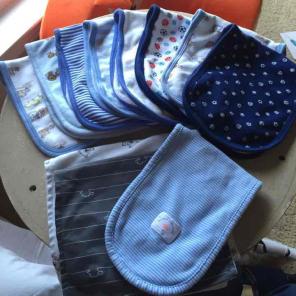 13 Burp Cloths