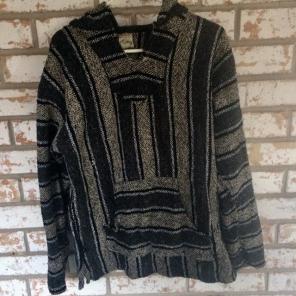 AUTHENTIC MEXICAN HIPSTER PONCHO (L/XL)