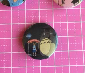 Totoro and Tina Pin