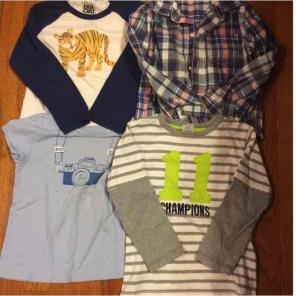 4T boys shirt bundle, lot