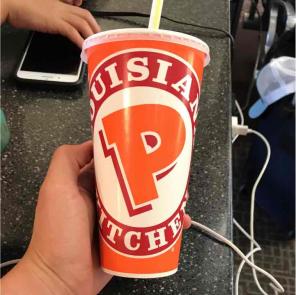 Vintage Popeyes cup