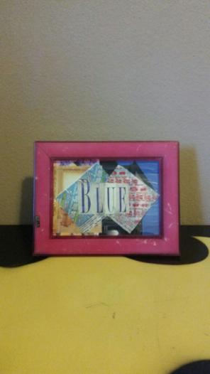 "Blue" Collage