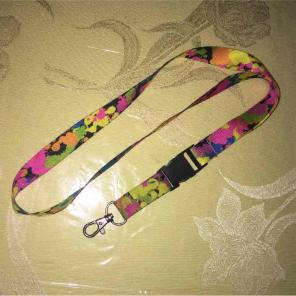 Splatter paint Key chain
