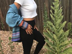 Denim, Tribal Embroidered, Jacket