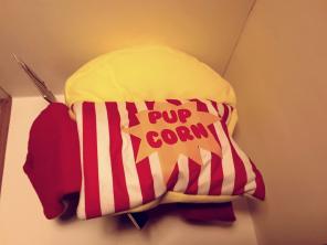 Pet Dog Costume Popcorn Hallowen