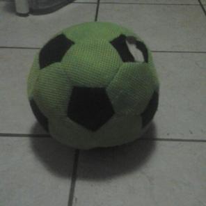 Not hard soccer ball.