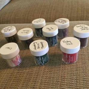 RUBBER STAMP-N-STUFF EMBOSSING POWDERS