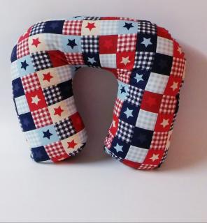Star Patch Neck Pillow