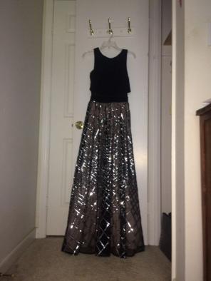 Black Floor Length Prom Dress