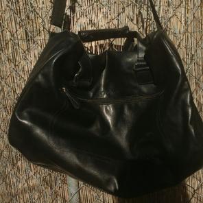 Vintage Calvin Klein Leather Dufflebag