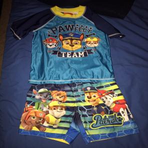 Boys Paw Patrol Swim Outfit