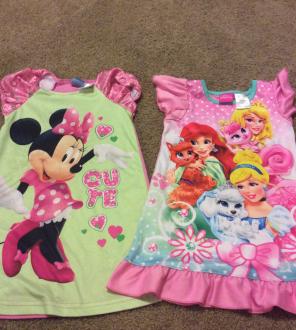 Lot Of Two Disney Night Gowns