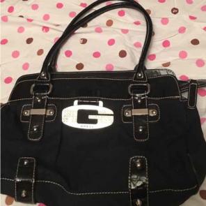Black Guess purse
