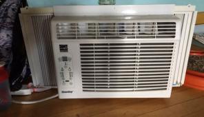 White Danby Window Type Air Conditioner