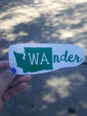 Washington WAnder Sticker Decal